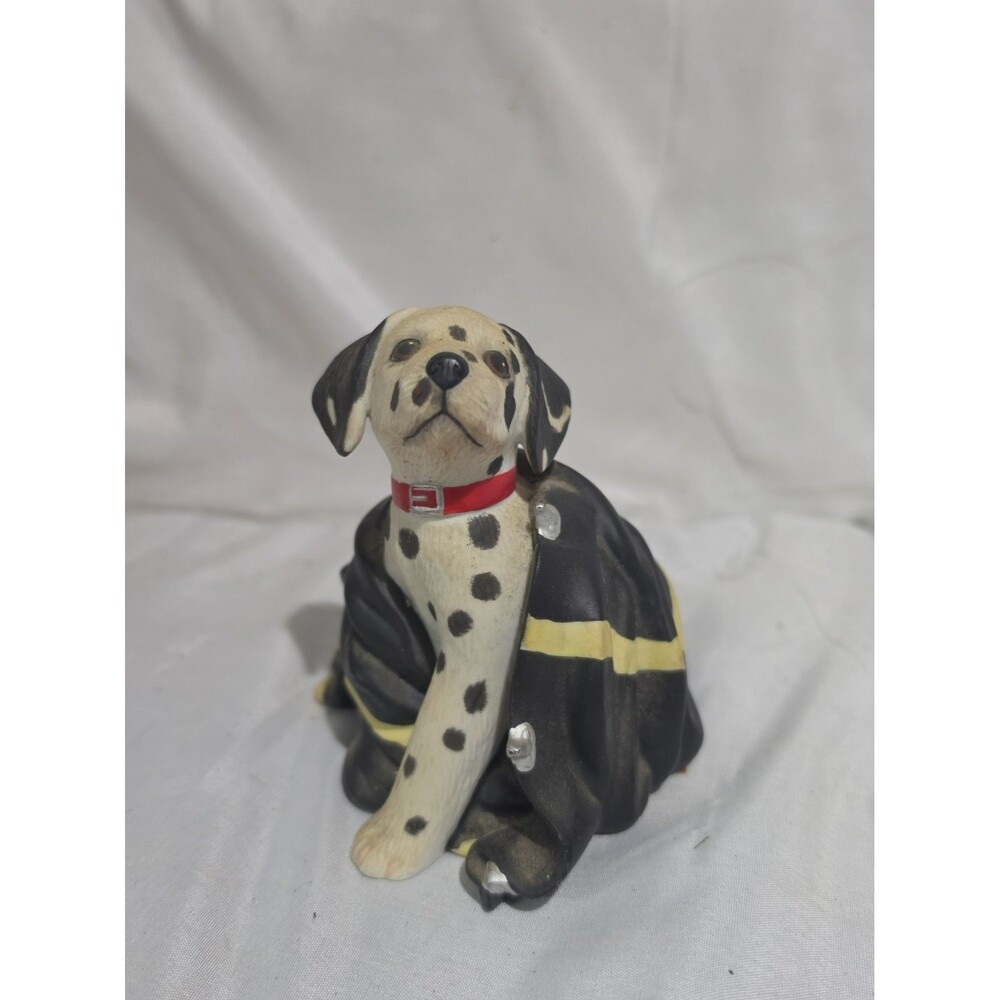 Princeton Gallery Vintage Porcelain Dalmatian Figure "To the Rescue" 1994